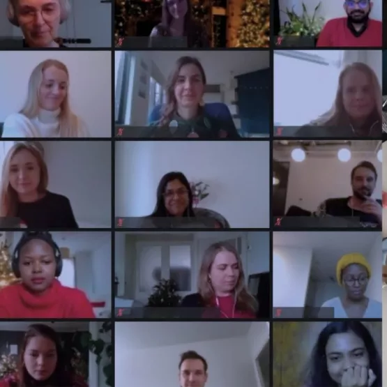 A collage of WBA employees