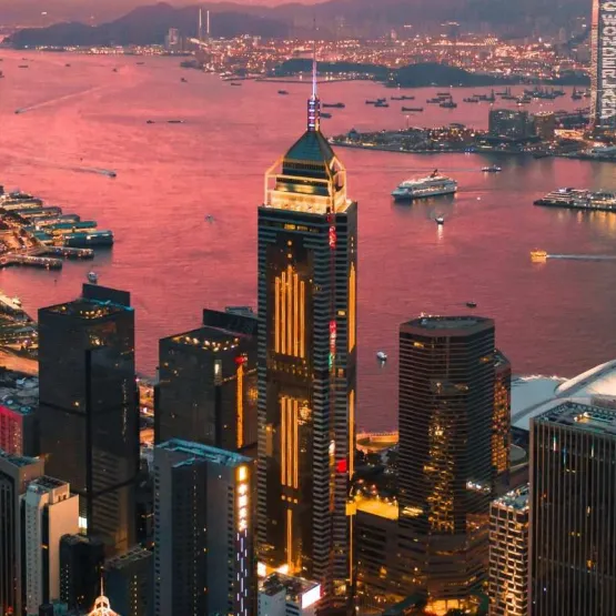 City scape of Hong Kong
