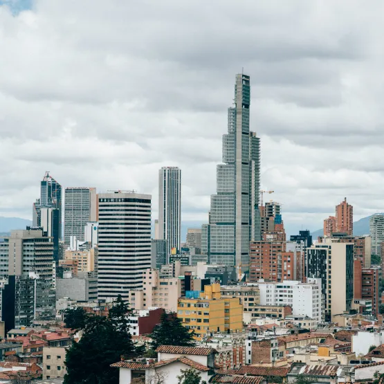Cityscape of Colombia