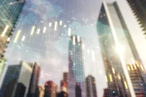 world-map-on-office-buildings-background-