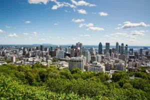 Montreal city skyscrapers