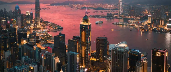 City scape of Hong Kong