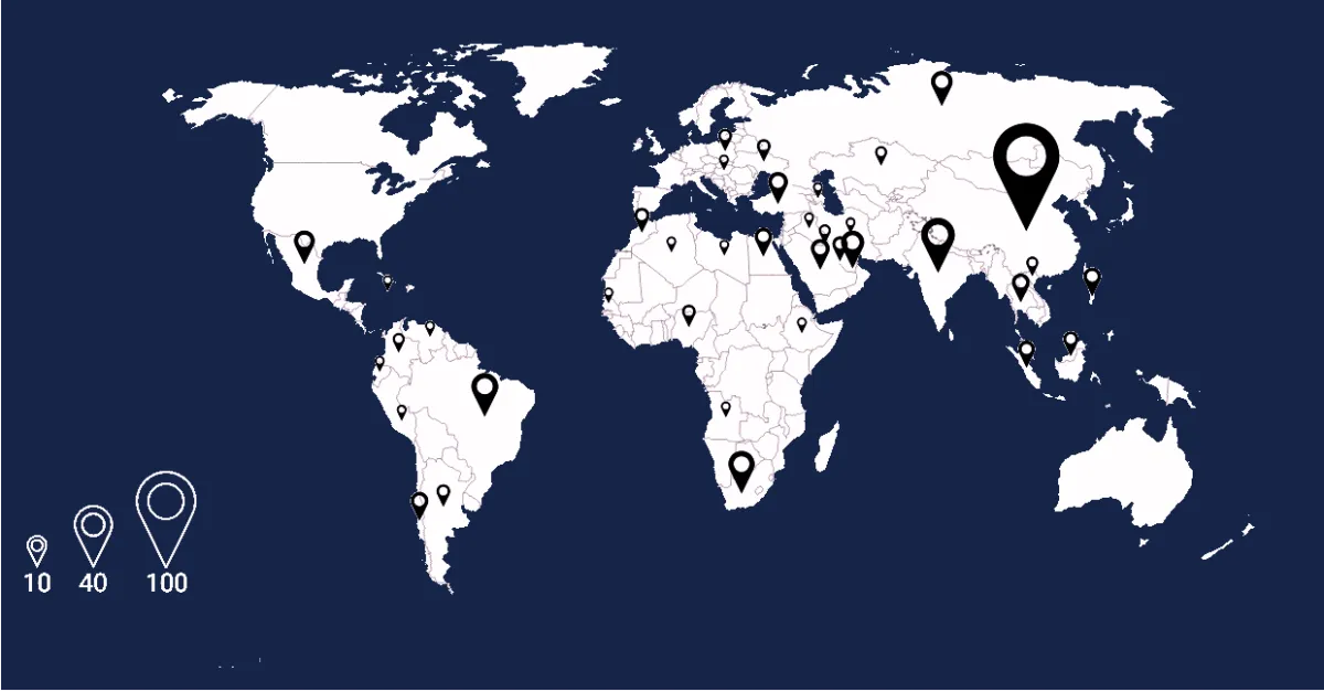 Mapping of EU companies directly impacted